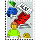 Illustration for article titled You can now stamp your (Danish) mail with Lego